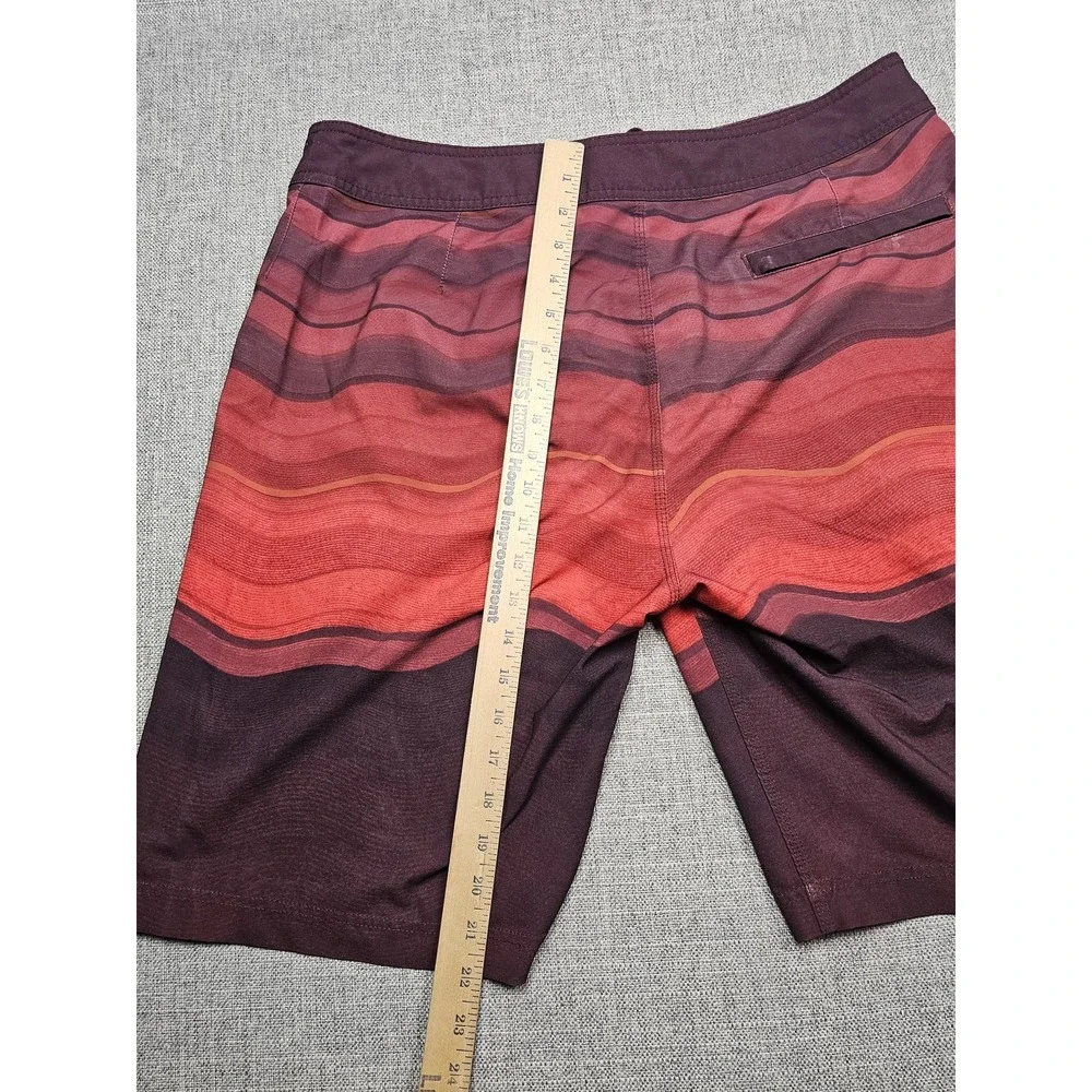 Prana Board Shorts Mens 36 Swim Trunks Drawstring Surf Beach Quick Dry Polyester
